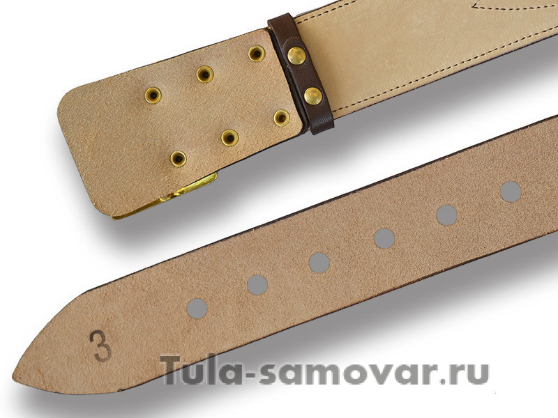 Ремень Генерала СА обр.1969г. экспериментальный (реплика) коричневый