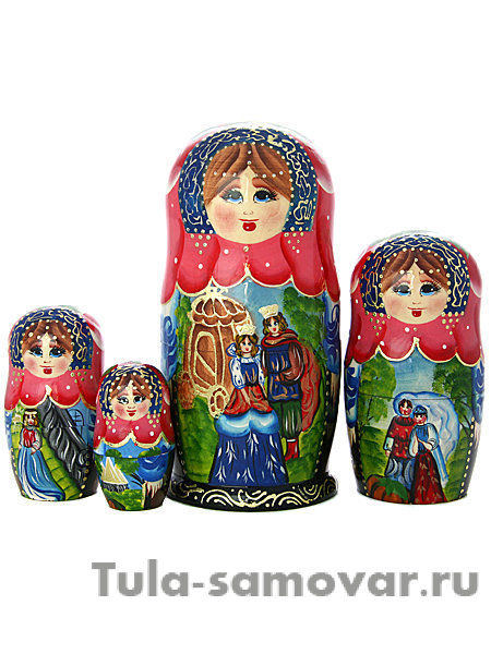 Матрешка "Золушка", серия "Сказки", арт. 730
