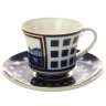 Чашка с блюдцем чайная форма Банкетная рисунок Старо-Калинкин мост ИФЗ