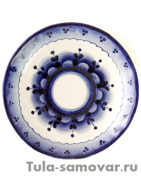 Кофейная пара с художественной росписью Гжель "Колокольчик"