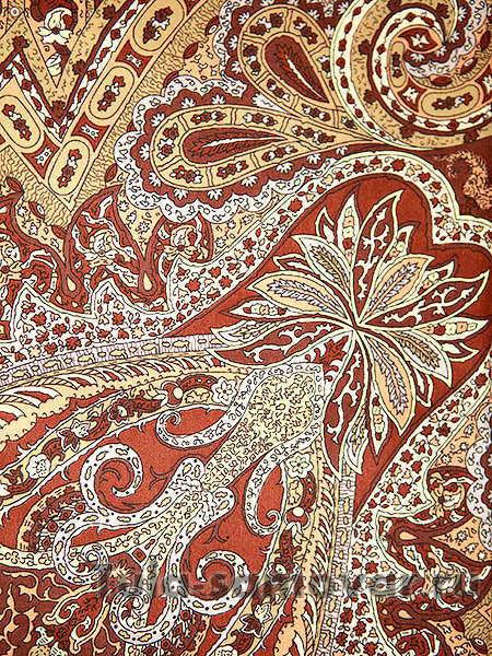 Шелковый Павлопосадский платок "Новелла", 89*89 см, арт. 846-17