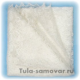 Оренбургский пуховый платок ручной работы, арт. ШП0006, 115х115