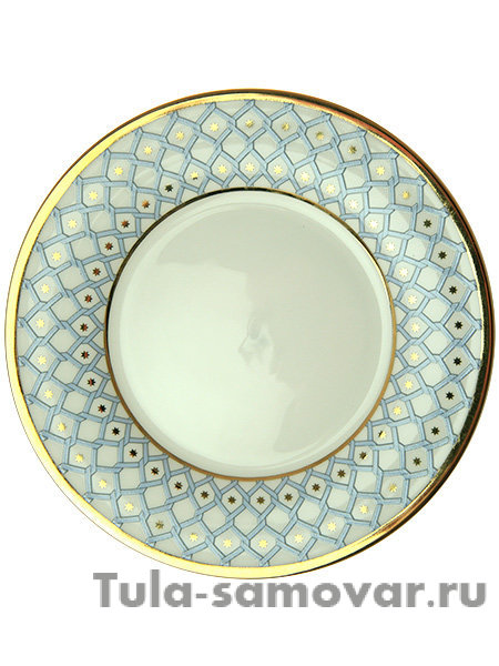 Чайная пара форма Идиллия рисунок Азур № 1 Императорский фарфоровый завод