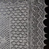 Оренбургский пуховый платок ручной работы, арт. ШП0019, 150Х60