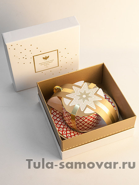 Чайная пара форма Идиллия рисунок Скарлетт № 1 Императорский фарфоровый завод