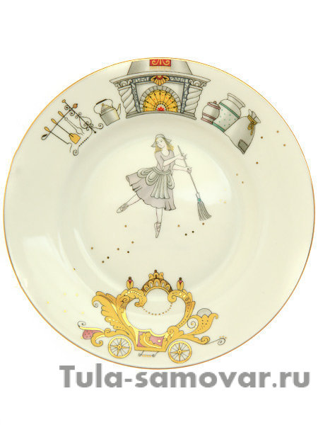 Комплект кофейный форма Майская рисунок Балет Золушка Императорский фарфоровый завод