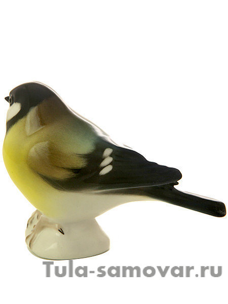 Скульптура Синица черноголовая Императорский фарфоровый завод