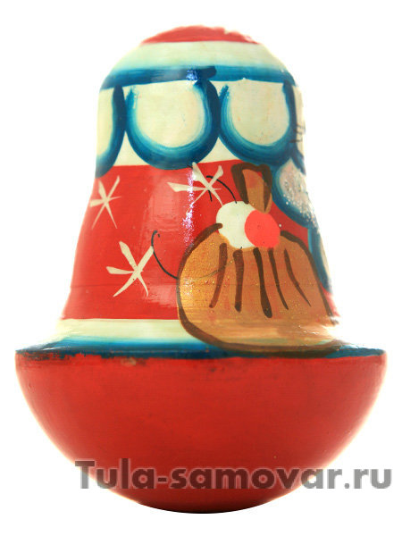 Неваляшка "Дед Мороз" матрешка