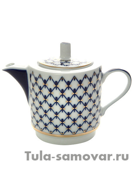 Подарочный набор форма Соло рисунок Кобальтовая сетка Императорский фарфоровый завод