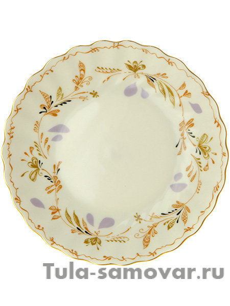 Кофейная пара форма Витая рисунок Карелия Императорский фарфоровый завод