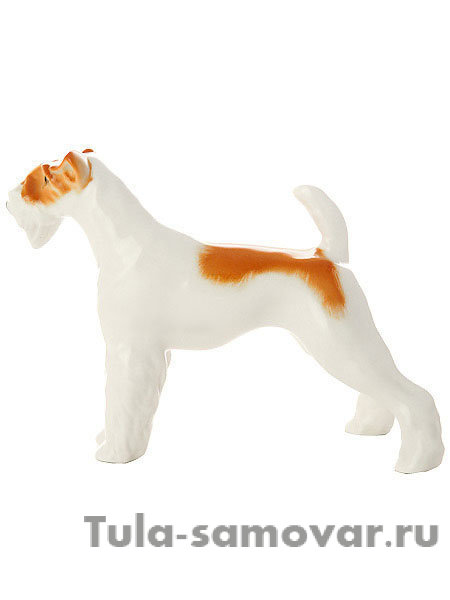 Скульптура Терьер Императорский фарфоровый завод